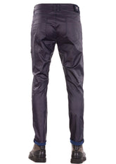 Mondo Luxe Waxed Skinny Jeans